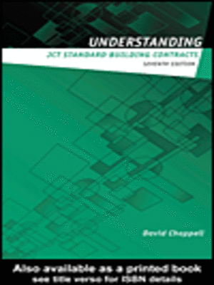 cover image of Understanding JCT Standard Building Contracts